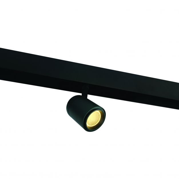ONE Light magnetisch railsysteem - Track Lights - rail spot - Ø 5,8 x 10 cm - 12W LED incl. - zwart