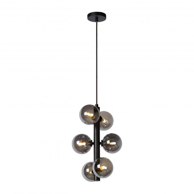 Lucide Tycho - hanglamp - Ø 25 x 150 cm - zwart