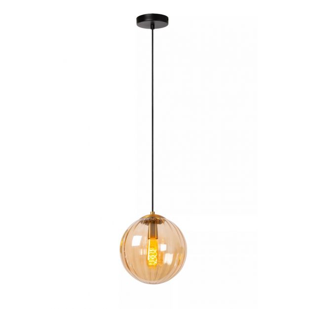Lucide Monsaraz - hanglamp - Ø 25 x 161 cm - amber