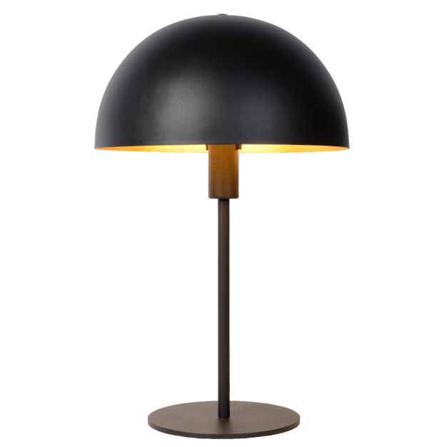 Lucide Siemon - tafellamp - Ø25 x 40 cm - zwart