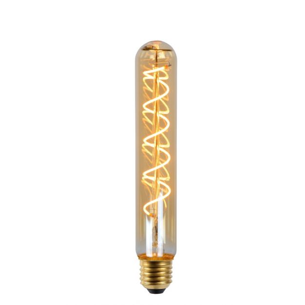 Lucide LED filament lamp -Ø 3,2 x 20 cm - E27 - 5W dimbaar - 2200K -amber