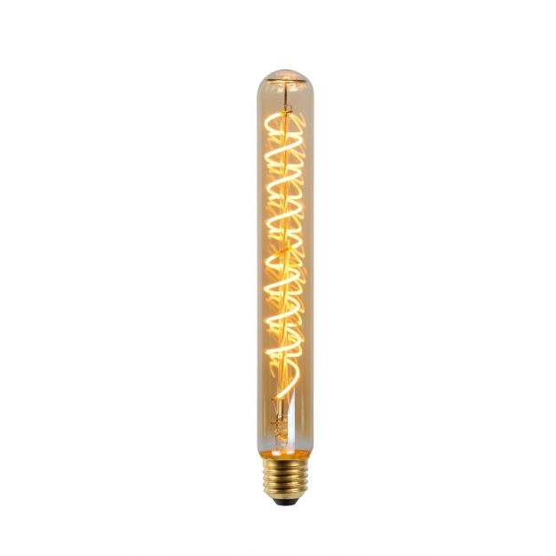 Lucide LED filament lamp -Ø 3,2 x 25 cm - E27 - 5W dimbaar - 2200K -amber