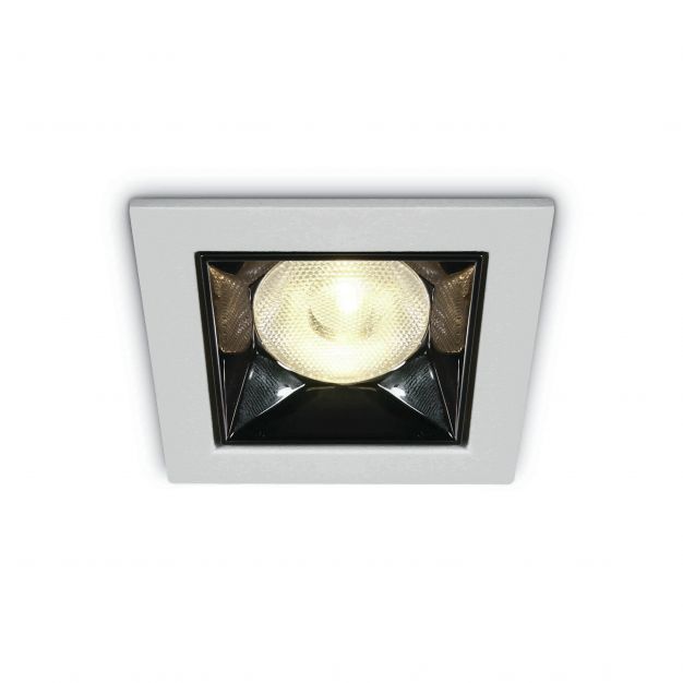 ONE Light Mirror Square Boxes - inbouwspot - 54 x 54 mm, 50 x 45 mm inbouwmaat - 6W LED incl. - wit