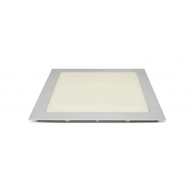 ONE Light Square Recessed Panels - inbouw plafondverlichting - 30 x 30 x 2,2 cm - 30W LED incl. - IP40 - wit - witte lichtkleur