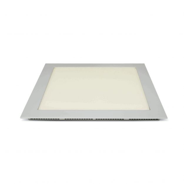 ONE Light Square Recessed Panels - inbouw plafondverlichting - 30 x 30 x 2,2 cm - 30W LED incl. - IP40 - wit - warm witte lichtkleur