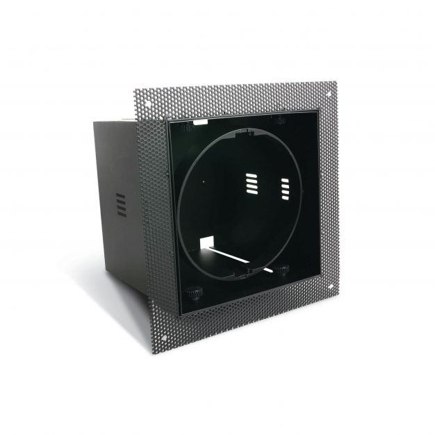 ONE Light Trimless Multi System Boxes - trimless metalen basis - 156 x 156 mm, 164 x 164 mm inbouwmaat - zwart