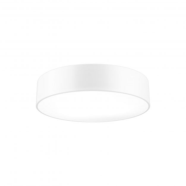 Nova Luce Finezza - plafondverlichting - Ø 50 x 12 cm - mat wit