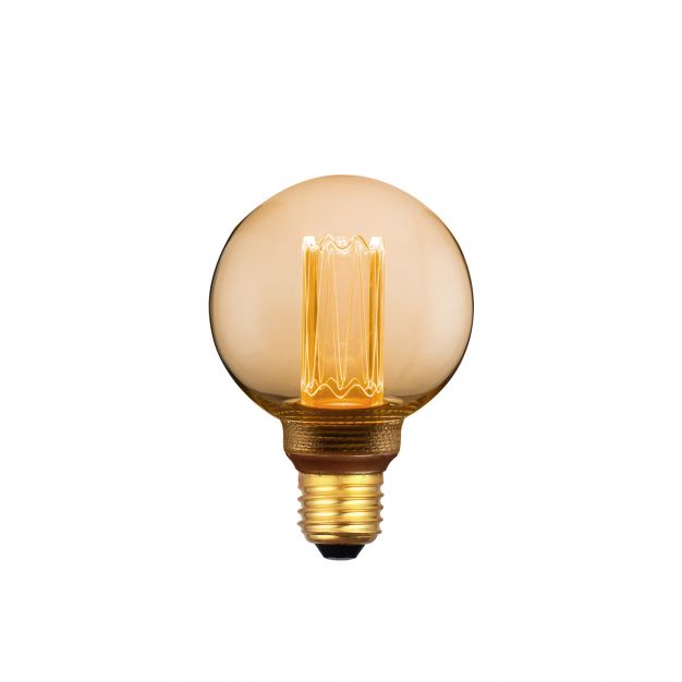 ETH Globe LED Filament - E27 - 3 stappen dimbaar - 5W - 1800K - goud