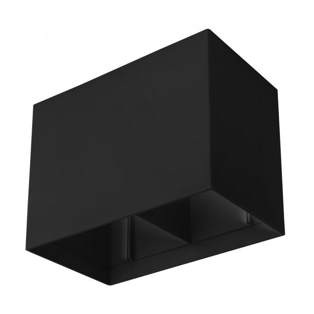 Nova Luce Cid - 20 x 10 x 15 cm - zwart