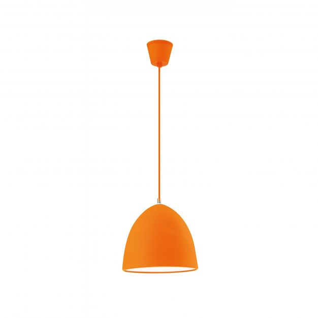 Nova Luce Colori - hanglamp - Ø 22 x 120 cm - oranje (laatste stuks!)