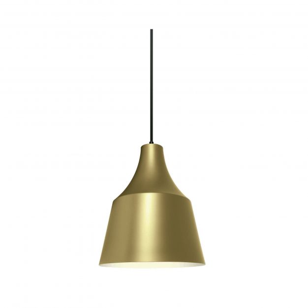 ONE Light Retro - hanglamp - Ø 27,4 x 233 cm - geborsteld messing