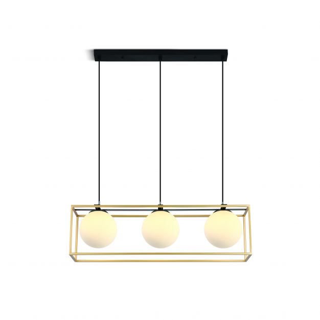 ONE Light Nordic Decorative Range - hanglamp - 70 x 120 cm - messing
