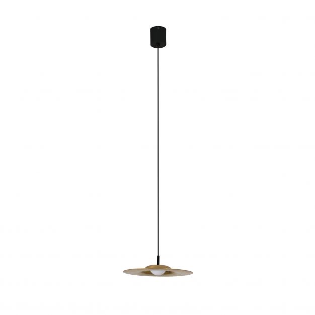 Faro Cosmos - hanglamp - Ø 22 cm - 5W LED incl. - brons