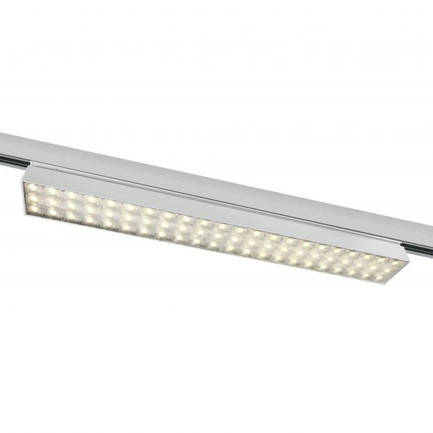 ONE Light High Power Linear - track light - 3-fase railsysteem - 115 x 4 x 6,4 cm - 60W LED incl. - wit - witte lichtkleur