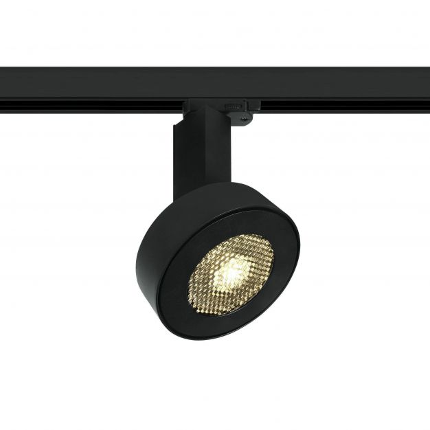 ONE Light Honeycomb - rail spot - 3-fase railsysteem - Ø 14 x 24 cm - 30W LED incl. - zwart - witte lichtkleur