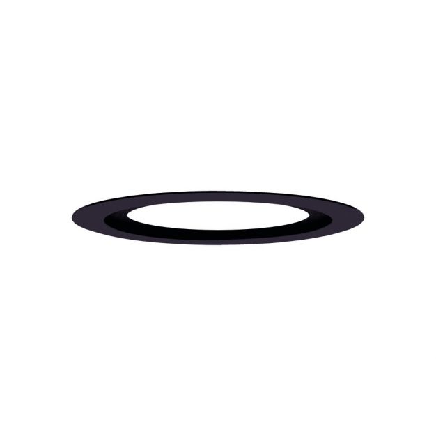 Integral LED - opvul ring voor Integral LED Sydney inbouwspot - Ø 110 mm - Ø 70-100 mm inbouwmaat - IP65 - zwart  