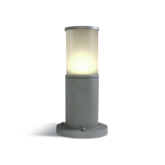 ONE Light E27 Tube Lights - tuinpaal - Ø 10,7 x 35 cm - IP54 - grijs