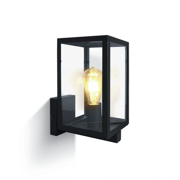 ONE Light Romantic Outdoor - buiten wandverlichting - 16 x 21 x 30 cm - IP43 - zwart