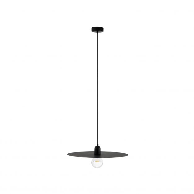Faro Plat - hanglamp - Ø 50 cm - mat zwart