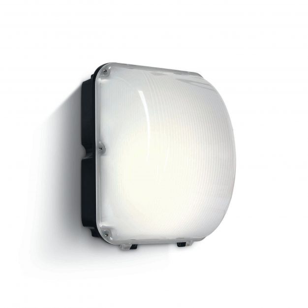 ONE Light Industrial LED Lights - buiten plafond/wandverlichting - 26,3 x 18 x 30,5 cm - 50W LED incl. - IP65 - zwart