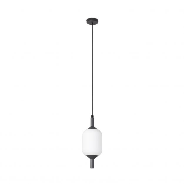 Faro Saigon - hanglamp kegel dop - Ø 17 x 22 cm - IP65 - mat wit