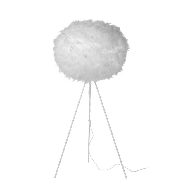 Lucide Goosy Soft - staanlamp - 142 cm - Wit