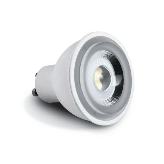 ONE Light MR16 GU10 COB LED Dimmable - Ø 5 x 5,5 cm - GU10 - 6W dimbaar - 4000K - wit