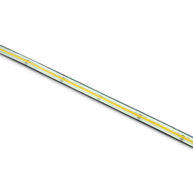 ONE Light COB Strip - flexibele lichtstrip - 1,25 cm breed, 500 cm lengte - 24Vdc - dimbaar - 14W LED per meter - IP67 - 3000K