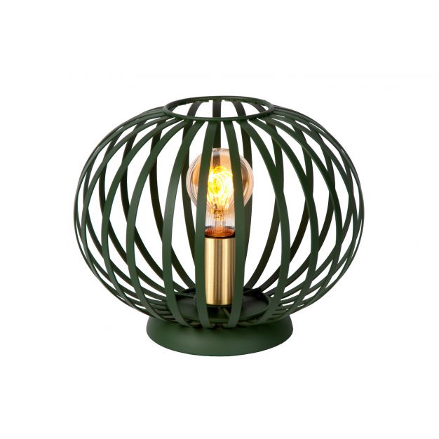 Lucide Manuela - tafellamp - Ø 25,5 x 21 cm - groen