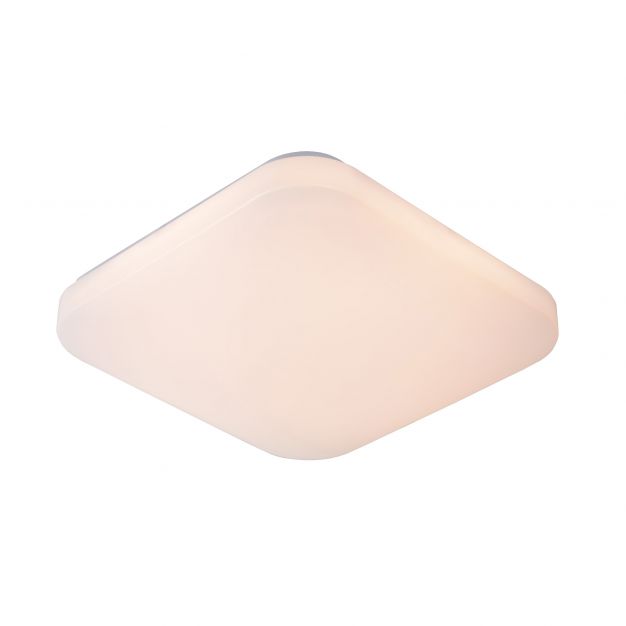 Lucide Otis - plafondverlichting - 43 x 43 x 8 cm - 42W LED incl.  - opaal