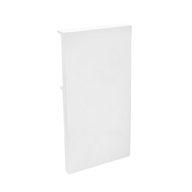 Nova Luce - lineair verlichtingsprofiel - eindkap - wit aluminium frame