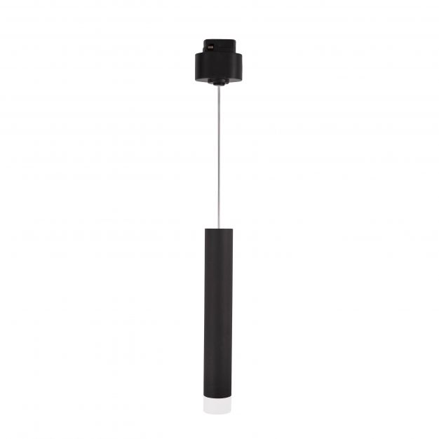 Nova Luce Jazz - hanglamp voor magnetisch profielsysteem - Ø 3 x 150 cm - 15W LED incl. - zwart