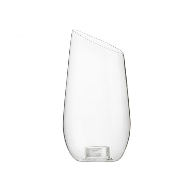 Nova Luce Nuda - glas voor Spok - Ø 8 x 15 cm - transparant