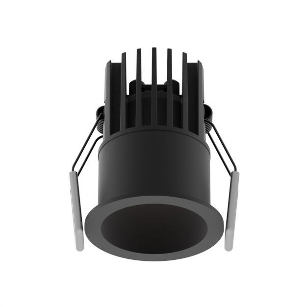 Nova Luce Bree - inbouwspot - Ø 56 mm, Ø 50 mm inbouwmaat - 7W LED incl. - IP32 - zwart