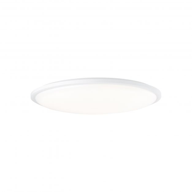 Brilliant Plana - plafondverlichting met afstandsbediening - Ø 50 x 7 cm - 30W dimbare LED incl. - wit