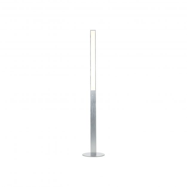 Brilliant Entrance - staanlamp - Ø 28 x 156 cm - 14W dimbare LED incl. - aluminium