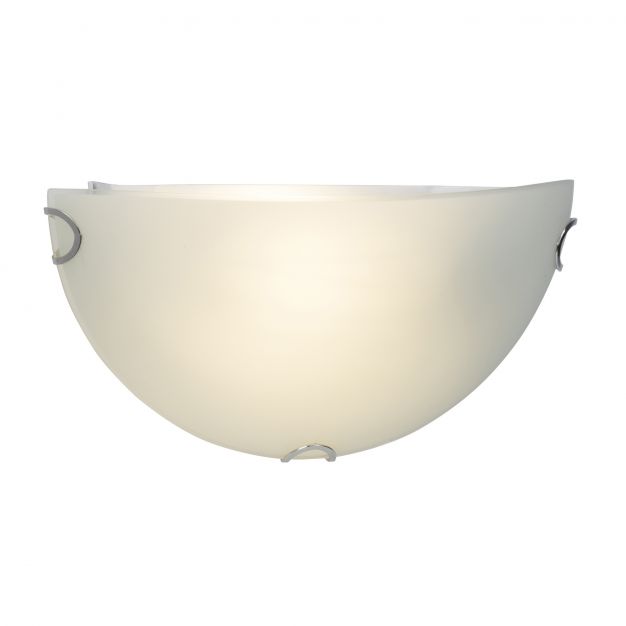 Brilliant Melania - wandverlichting - 31 x 10 x 15 cm - 9W LED incl. - mat glas