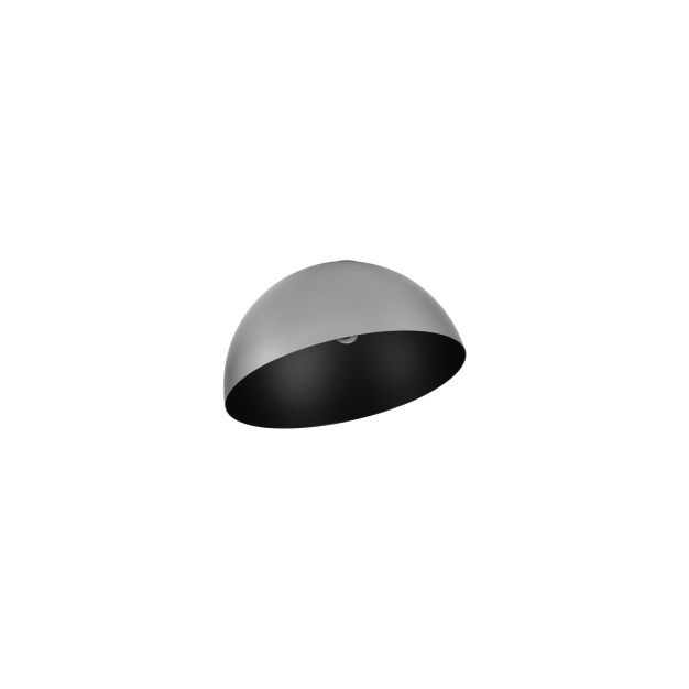 Nova Luce Onia - plafondlamp - Ø 50 x 31 cm - metallic en zandzwart