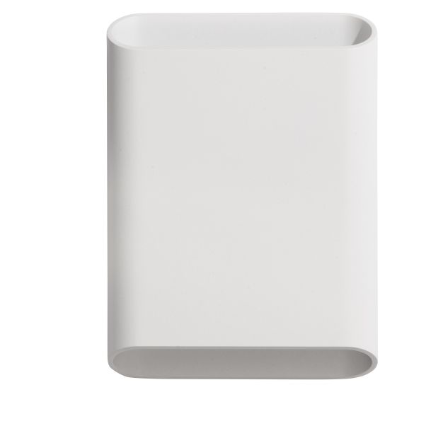 Artdelight Diaz - wandlamp - 4 x 14,5 x 20 cm - 2 x 6W LED incl. - IP65 - wit