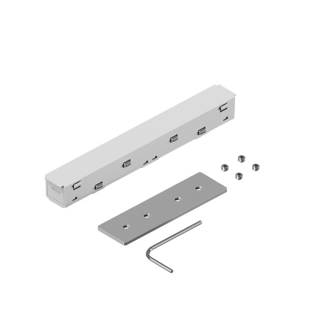 VK Lighting Eiva  - magnetisch railsysteem - elektrische en mechanische connector voor opbouwprofiel - wit