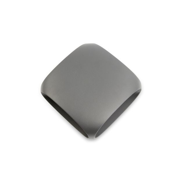 Faro Bu-oh! - wandverlichting - 15,5 x 9 x 15,5 cm - 12W LED incl. - IP65 - donkergrijs