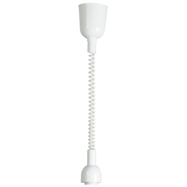 Nordlux Spiralhejs - hanglamp - Ø 9 x 150 cm - wit