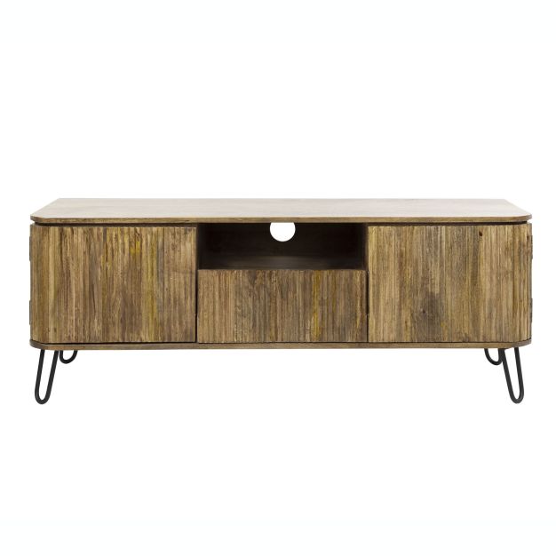 Vico Wave - TV-meubel - 135 x 40 x 50 cm - mangohout