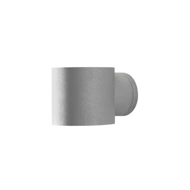 Konstsmide Modena - buiten wandlamp - 10 x 13,5 x 9 cm - IP44 - grijs