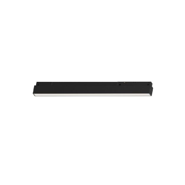 VK Lighting Eiva - magnetisch railsysteem - railbalk - 45 x 2,15 x 4,7 cm - 12W LED incl. - DALI dimbaar - zwart