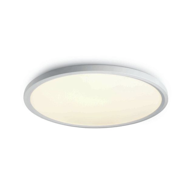 ONE Light Ultra Slim LED Floating Plafo - plafondverlichting - Ø 60 x 5,5 cm - 60W LED incl. - wit - witte lichtkleur