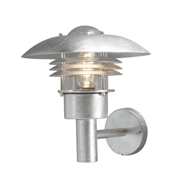 Konstsmide Modena - buiten wandlamp - 27 x 29 x 29 - IP44 -gegalvaniseerd staal