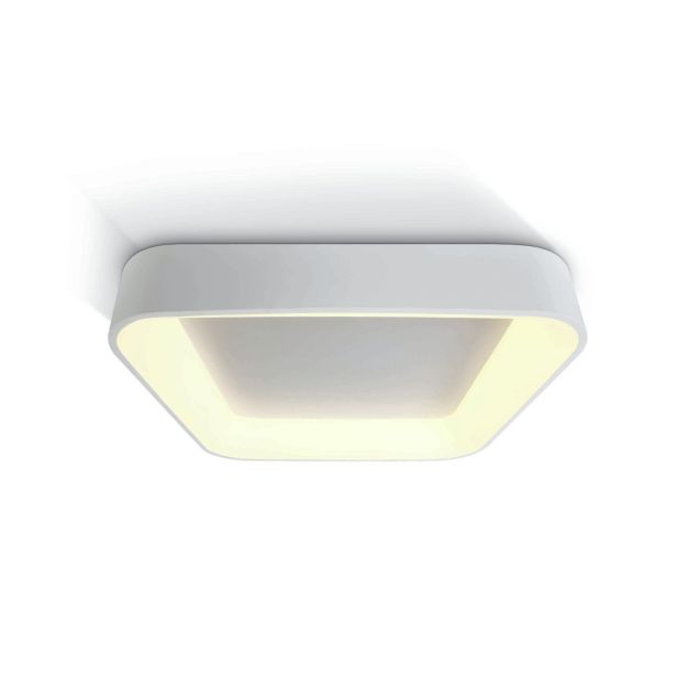 ONE Light LED Decorative Plafo - plafondverlichting - 60 x 60 x 11 cm - 50W LED incl. - wit