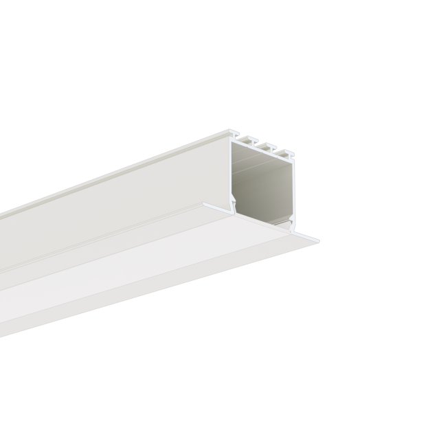 Klus Larko - inbouw ledprofiel - 4,62 x 2,45 cm - wit