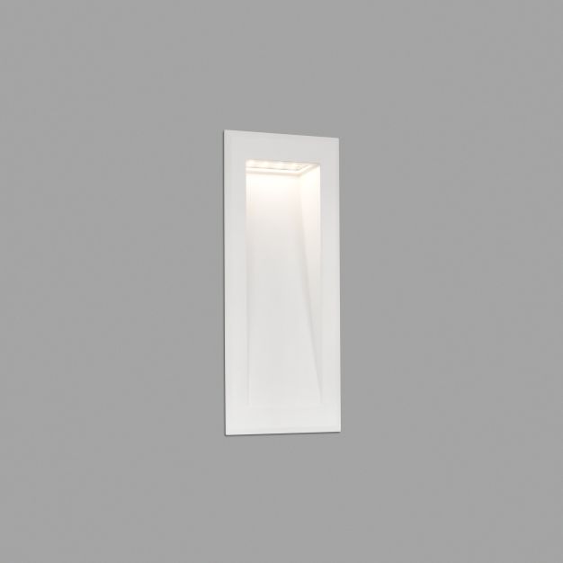 Faro Soun - inbouw wandverlichting - 10,5 x 7,3 x 23,9 cm - 5W LED incl. - IP65 - mat wit